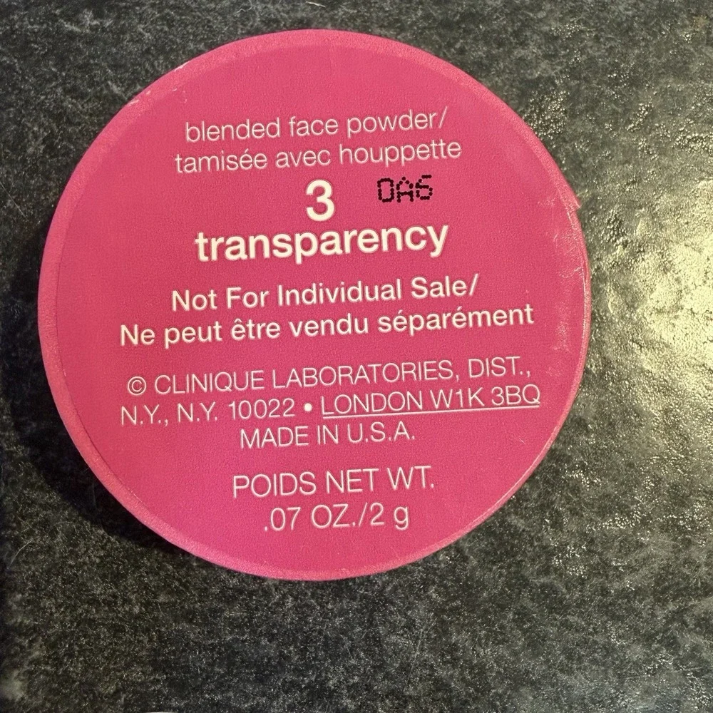 Clinique transparency blended